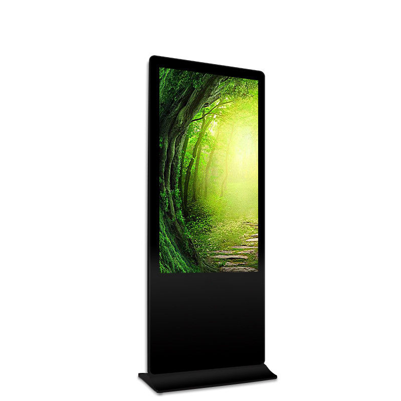 55 Inch Android Floor Standing Digital Signage With Aluminum Alloy Frame